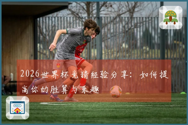 2026世界杯竞猜经验分享：如何提高你的胜算与乐趣